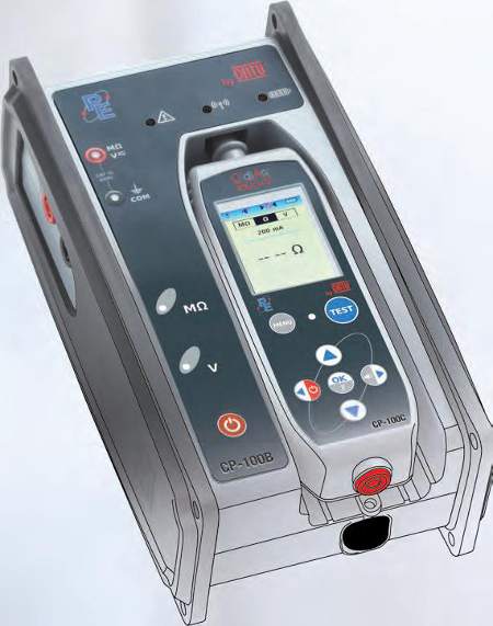 CATU C'Diag Continuity Tester with Main Unit for Insulation Testing